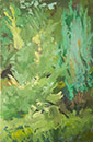 Grün | 1990 | oil on hardboard | 41cm x 62,5cm